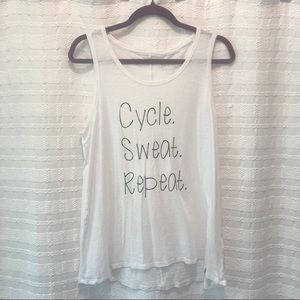 L Cycle Sweat Repeat Tank